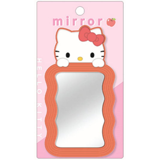SANRIO | Wave Mirror H135×W70×D6mm (Hello Kitty)