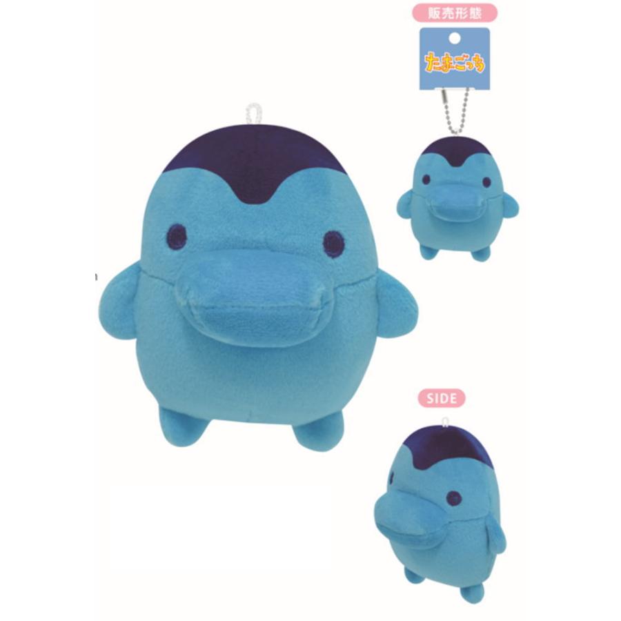 Tamagotchi | Mascot Holder Plush Keychain Ballchain Strap 125x120x90mm (Ginjirotchi)