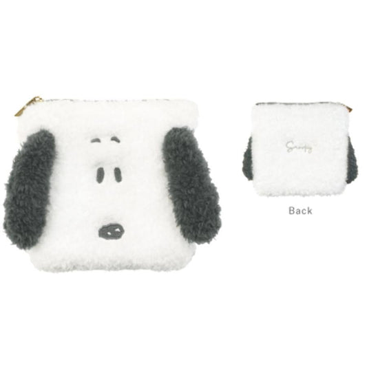 PEANUTS | Snoopy Olaf Goods Cosmetic Pouch Fluffy Zipper Case H120×W120×D22mm