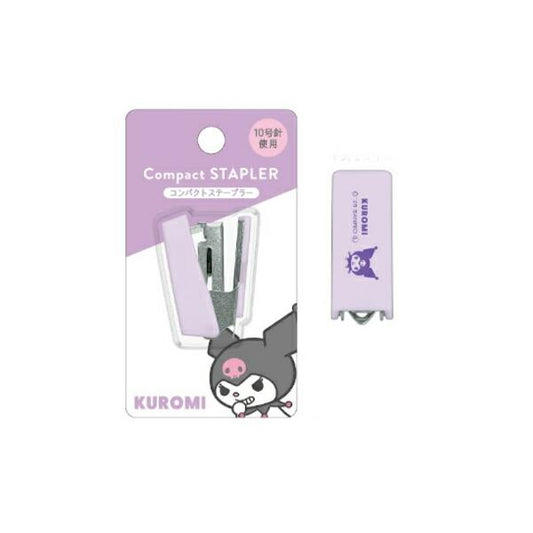 SANRIO | Kuromi Mini Compact Stapler 38×17×25mm (Light Purple)