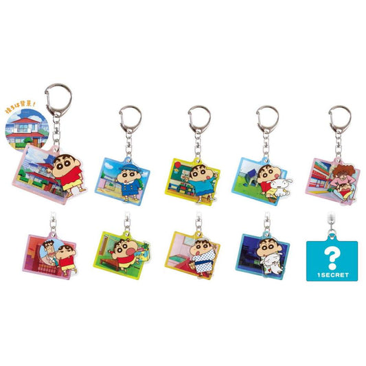 Crayon Shin-chan | Secret Shin-chan's Daily Life Keychain Blind Box 46x45x3mm