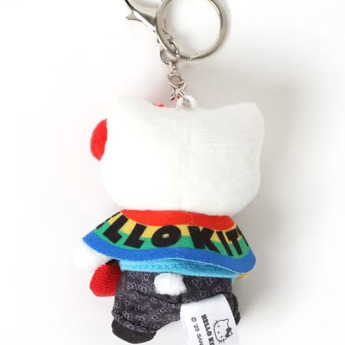 Me% x Hello Kitty | Mini Mascot Holder Plush Keychain 13cm 4th Ver. (Festival)
