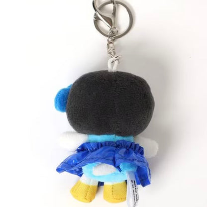 Me% x Hello Kitty | Mini Mascot Holder Plush Keychain 13cm 4th Ver. (Penguin)