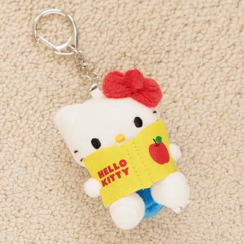 and St Me% x Sanrio Hello Kitty | Mini Mascot Holder Plush Keychain 13cm 7th Ver. (Book)