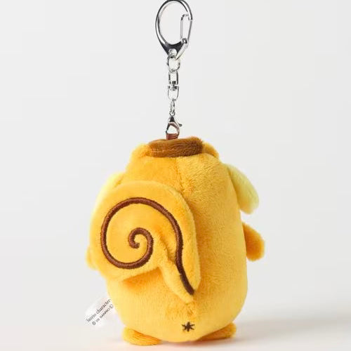 SANRIO x LOWRYS FARM | Pompompurin Plush Keychain Bag Charm 180x105x80mm (Bagel)