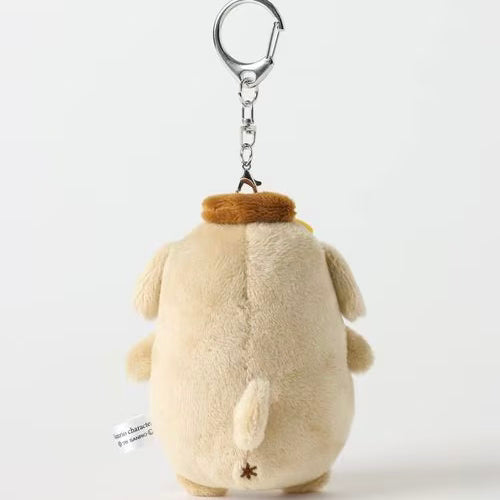 SANRIO x LOWRYS FARM | Pompompurin Plush Keychain Bag Charm 180x105x80mm (Sunburn)