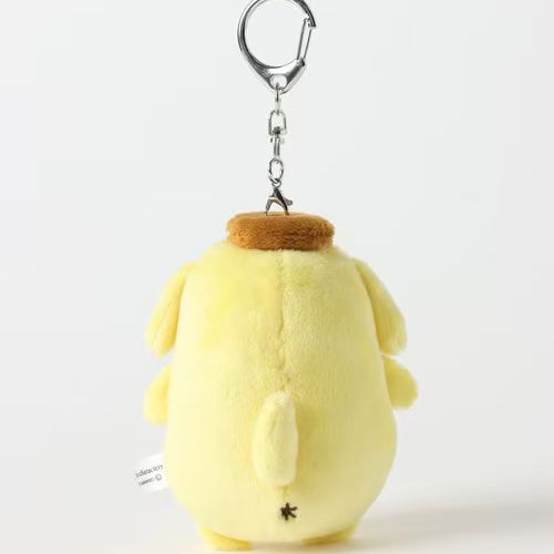 SANRIO x LOWRYS FARM | Pompompurin Plush Keychain Bag Charm 180x105x80mm (Standard)
