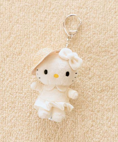 Me% x Sanrio | Hello Kitty Bag Charm Keychain Mascot Holder 13cm 8th Ver. (Lace)