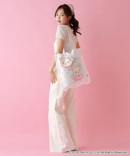 Korilakkuma x Tiny Tiny | Collaboration Eco Bag Keychain 390x360x650mm (Limited Edition)