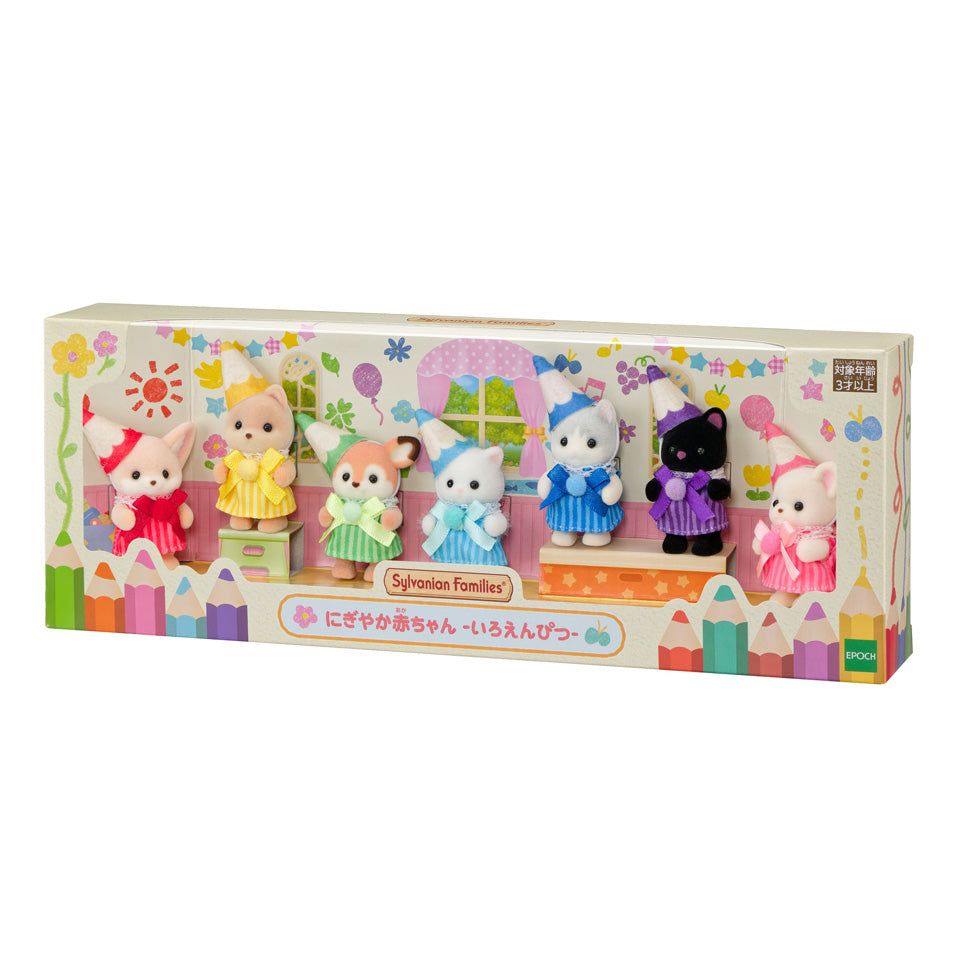 【JP】Sylvanian Families | Colored Pencils Set 280 x 120 x 45 (mm)