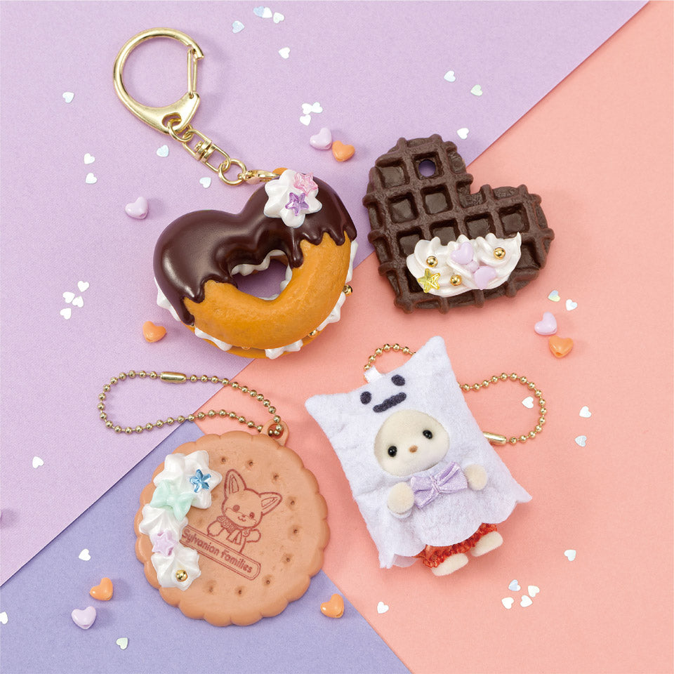 Sylvanian Families Whip Keychain Whipped Cream Kit 160×60×160mm (Ghost)