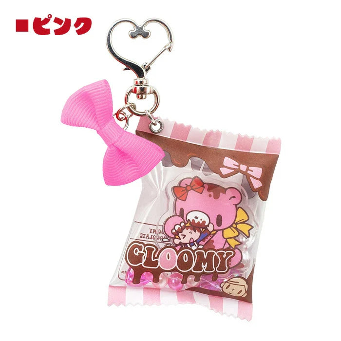 Gloomy Bear | Chocoshaka Keychain Keyring H6.5×W5.2×D2cm (Pink)