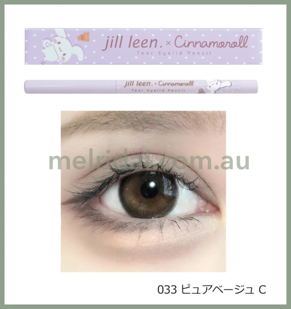 Jill Leen X Cinnamoroll | Tear Eyelid Pencil // 033 Pure Beige
