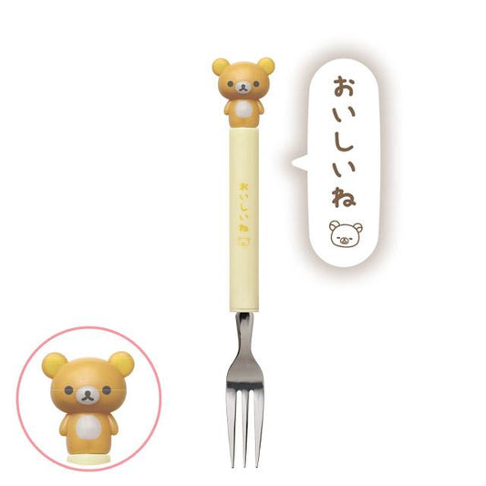 SAN-X | Rilakkuma Mascot Fork 180×30×25mm (Rilakkuma)