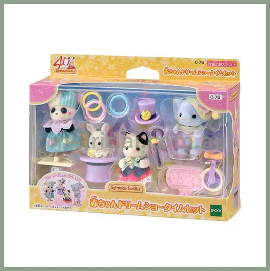 【JP】Sylvanian Families | 40th Anniversary Baby Dream Showtime Set