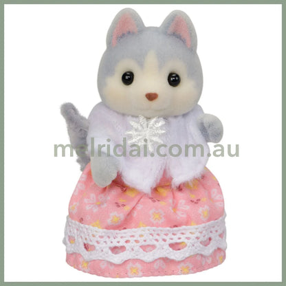 【JP】Sylvanian Families | Doll Husky Dog Mother Mum W65×D45×H108mm
