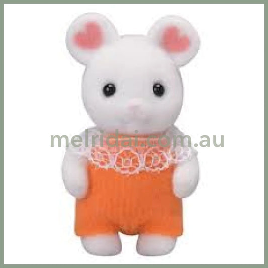 Sylvanian Families | Marshmallow Mouse Baby 48×100×42Mm 森贝儿森林家族