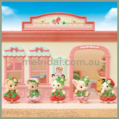 【Jp】Sylvanian Families | Strawberry Costum Baby Set 200 X 45 102 Mm