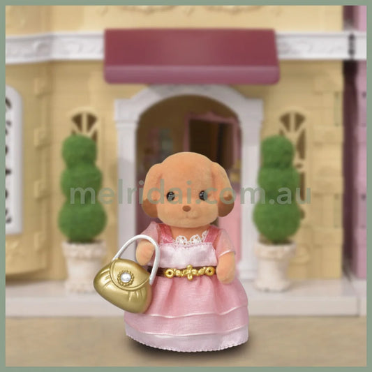 【Jp】Sylvanian Families | Town Girl Series Toy Poodle 8Cm X 13Cm 5Cm