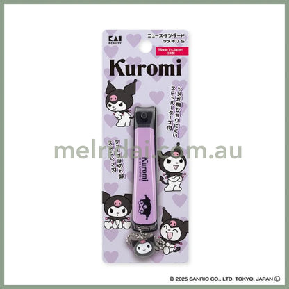 KAI x SANRIO | Kuromi Nail Clipper Beauty Tool S with Mascot