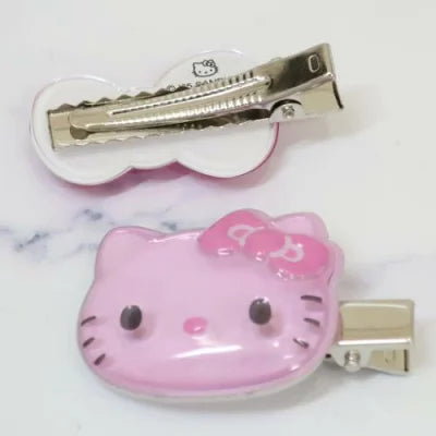 SANRIO | Hello Kitty Hair Accessory Puffy Hair Clip 47x32x9mm (Pink)