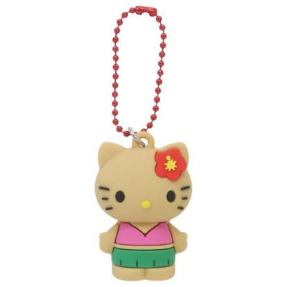 SANRIO | Hello Kitty PVC Mascot Keychain 45×30×25mm (Y2K Tan)