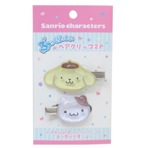 SANRIO | Pom Pom Purin Pompompurin Hair Accessory Puffy Hair Clip 47x32x9mm