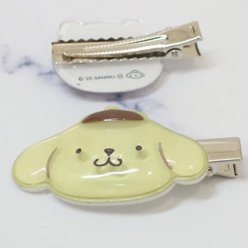 SANRIO | Pom Pom Purin Pompompurin Hair Accessory Puffy Hair Clip 47x32x9mm