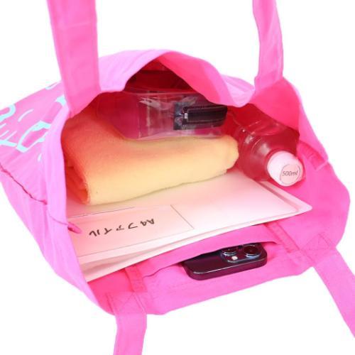 SANRIO | Hello Kitty Foldable Tote Bag With Pouch Carabiner (Heart pounding Memories Heisei Retro)