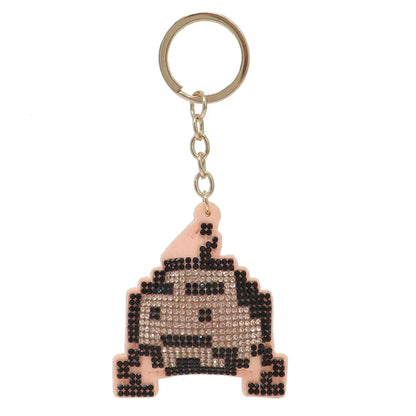 Tamagotchi Rhinestone Keychain