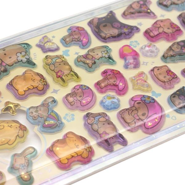CRUX | SANRIO UruChuru Pop Seal Pop Sticker 165×80×2mm (Vacation)