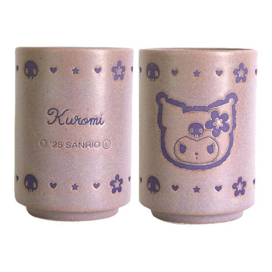 SANRIO | Kuromi Japanese Ceramic Tea Cup Mug 75x100mm (Y2K)