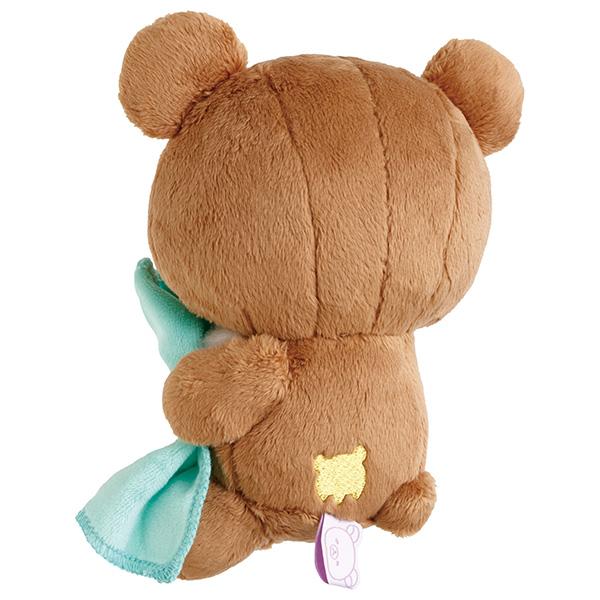 SAN-X | Rilakkuma Chairoikoguma Plush Toy Plush Doll 170x120x100mm (Sleep Together Series Sleepy Head)