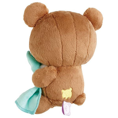 SAN-X | Rilakkuma Chairoikoguma Plush Toy Plush Doll 170x120x100mm (Sleep Together Series Sleepy Head)
