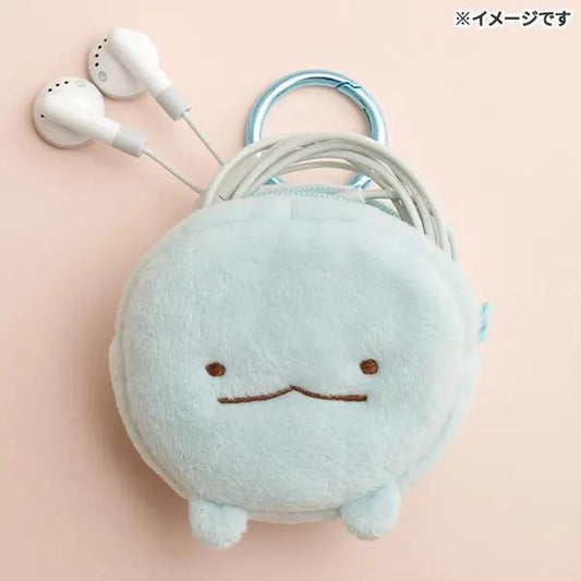 San-X | Sumikko Gurashi Tokage Mascot Mini Pouch with Carabiner 60×70×30mm