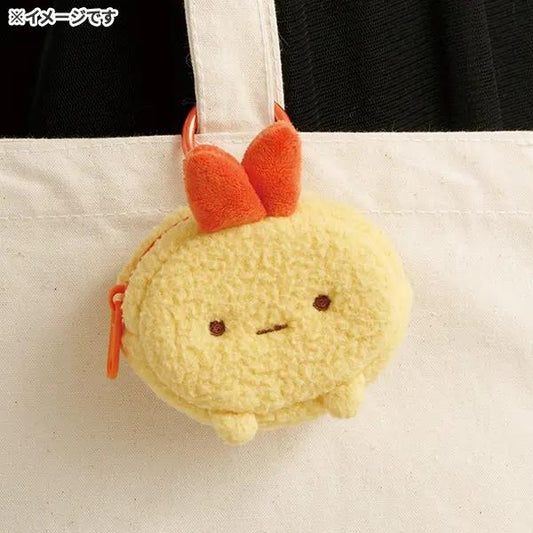 San-X | Sumikko Gurashi Ebifurai no Shippo Mascot Mini Pouch with Carabiner 60×70×30mm