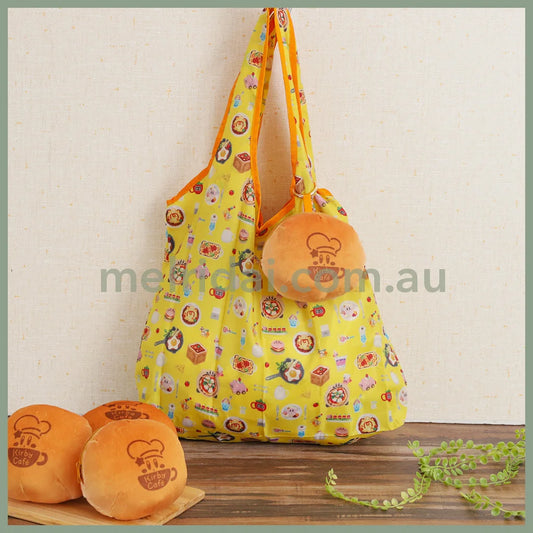 Kirby | Bread Foldable Eco-Bag Keychain W430×H600×D85Mm