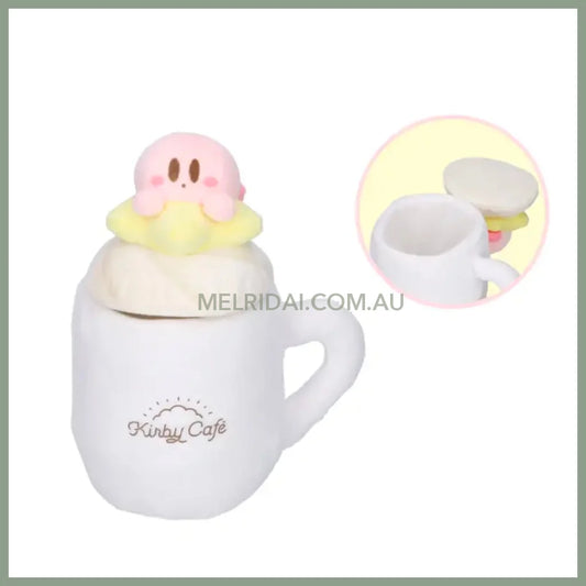 Kirby | Café Kirby Marshmallow-O-Lait Plush Case Mug W130 X H150 D85 Mm