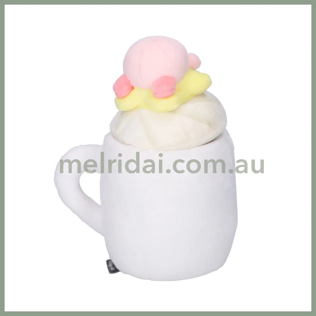 Kirby | Marshmallow-O-Lait Plush Case Mug W130 X H150 D85 Mm