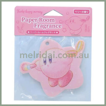 Kirby | Happy Morning Paper Room Fragrance 9 X 8 1Cm 星之卡比 香薰片/香片/香氛 室内/车内/衣柜 Berry