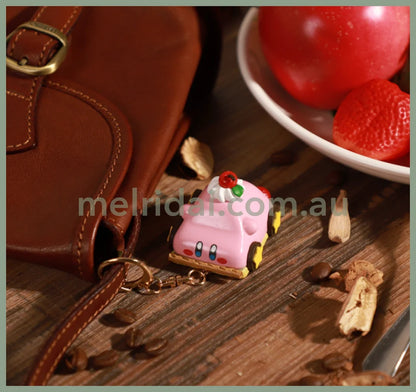 Kirby | Keychain Henkei Car Mouth Cake Kirby Café 40 X 42 55 Mm //