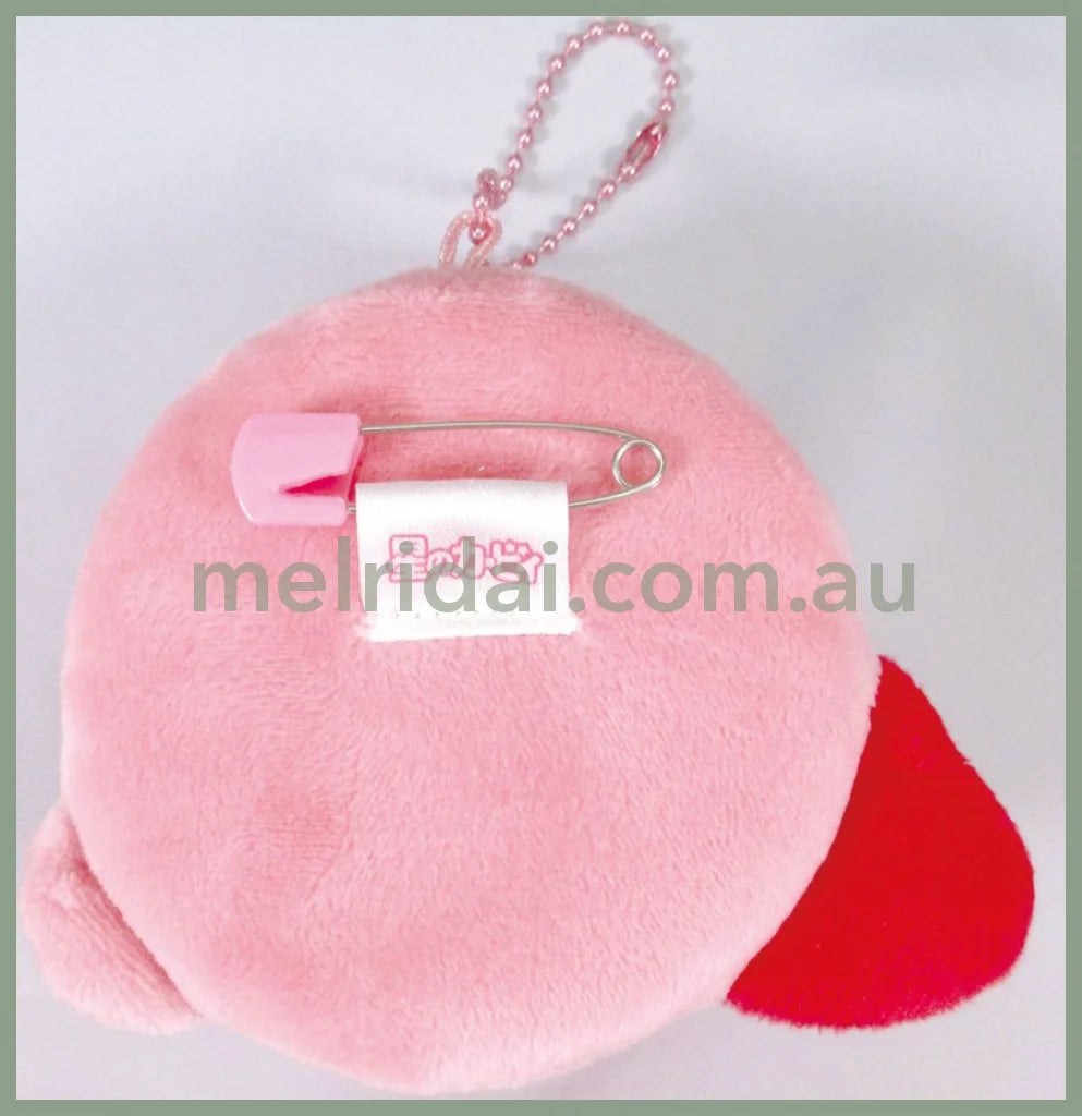Kirbykirbys Comic Panic (Lying Down) Mascot &Badge 9Cm &