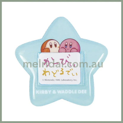 Kirby Of The Stars | Name Badge Star Group / Kirby & Waddle Dee 68 x 71 x 4mm