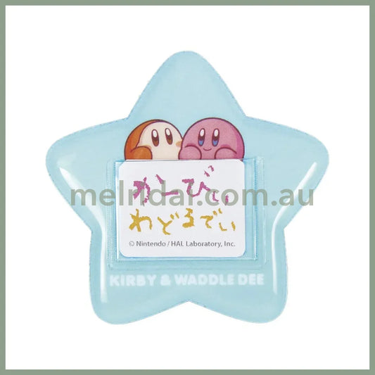 Kirby Of The Stars | Name Badge Star Group / Kirby & Waddle Dee 68 x 71 x 4mm