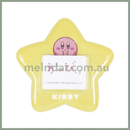 Kirby Of The Stars | Name Badge Star Group / Kirby & Waddle Dee 68 x 71 x 4mm
