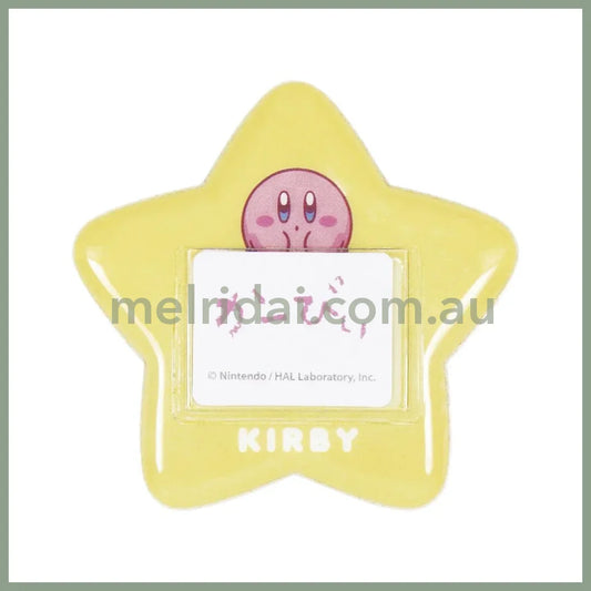Kirby Of The Stars | Name Badge Star Group / Kirby & Waddle Dee 68 x 71 x 4mm