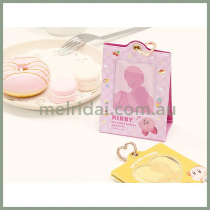 Kirby | Photo Holder Card Case Keychain Stand 120×85Mm (Blue Fluffy)