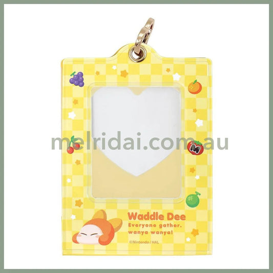 Kirby Photo Stand Orange Full Of Waddle Dee