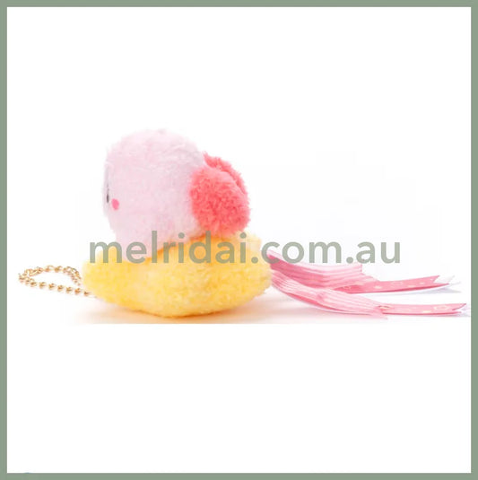 Kirby | Plush Strap Warping Kirby Pink Tail W90×H200×D55Mm