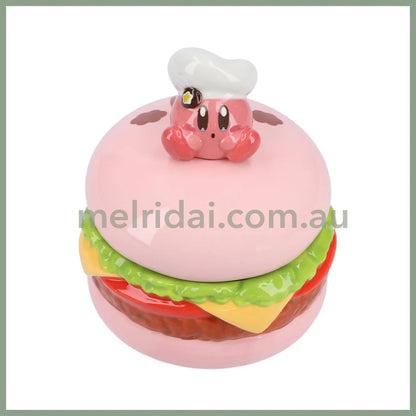 Kirby | Porcelain Box Cocotte Burger Kirby Café H125×W105×D105Mm ///